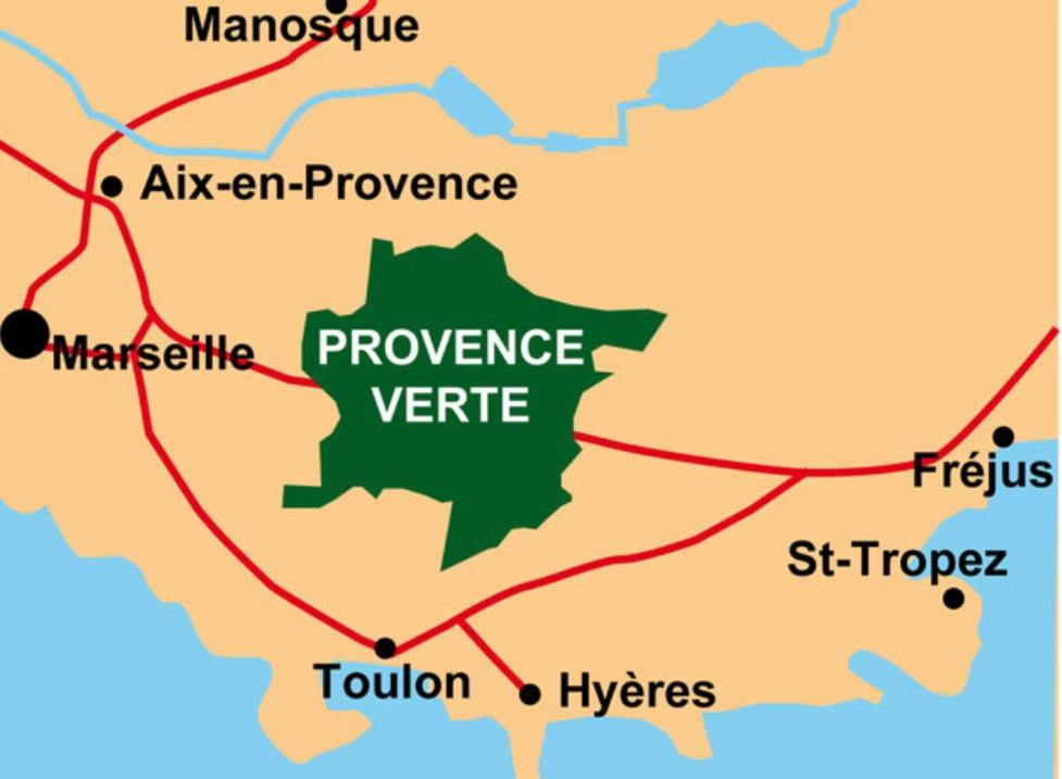 Appartement, 3 Chambres, Vue Panoramique, Parking, Acces Ville Brignoles Luaran gambar