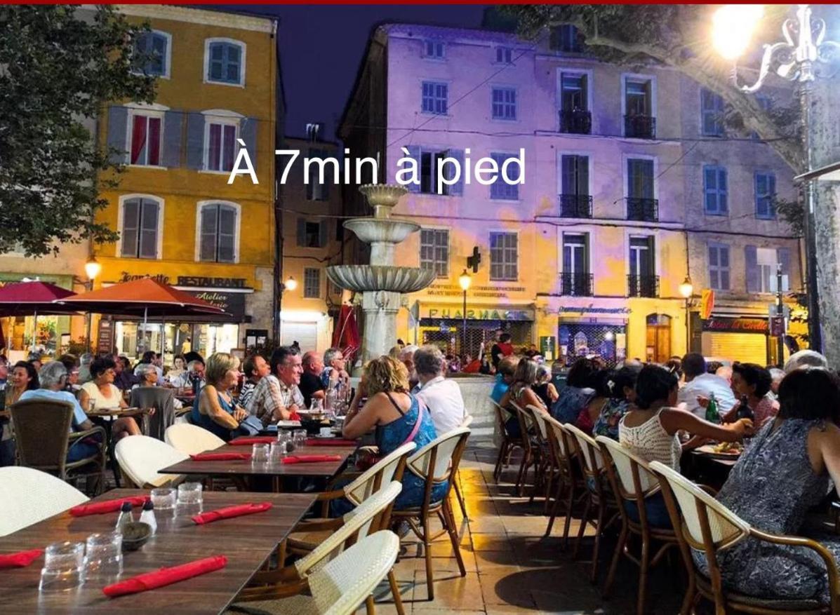 Appartement, 3 Chambres, Vue Panoramique, Parking, Acces Ville Brignoles Luaran gambar